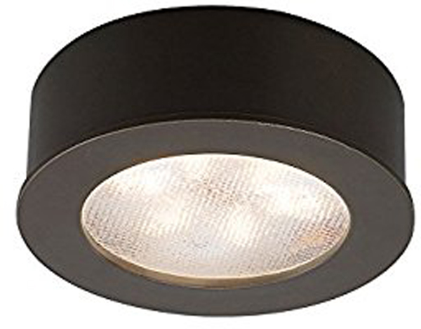 Hall LIghting & Design - Under Cabinet Lighting - LED puck, mount, recessed, button light, 3000k