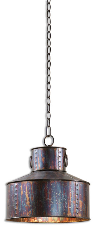 Hall Lighting & Design - Pendants - Oxidized bronze, 1 light, pendant